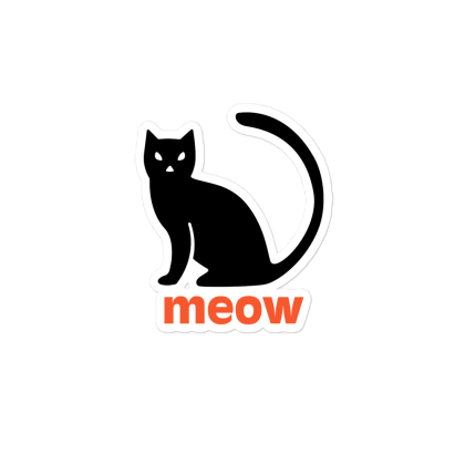 Cat Meow Sticker