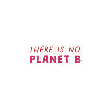 There Is No Planet B Stickers