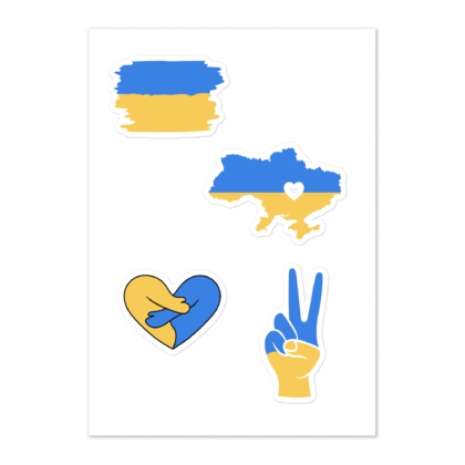 Ukraine Sticker Sheet
