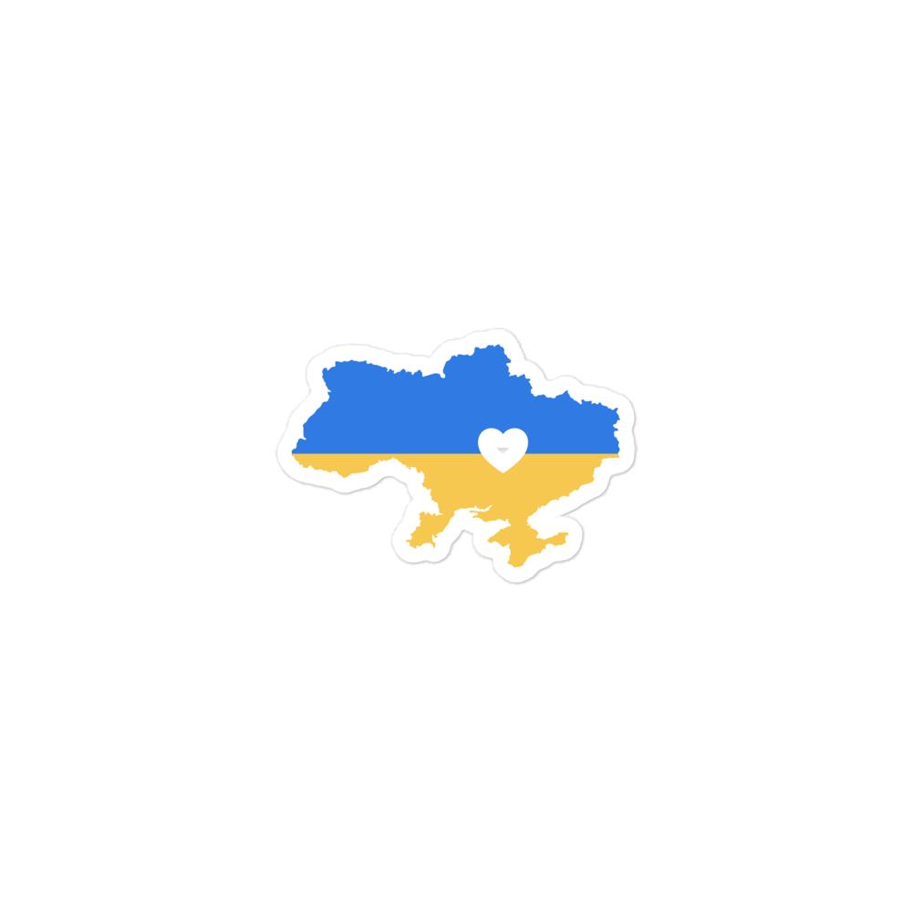 Ukraine Country Sticker - Image 2