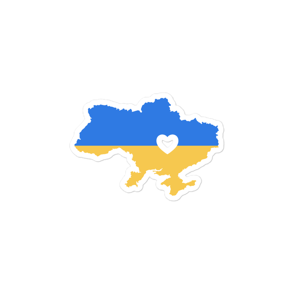 Ukraine Country Sticker