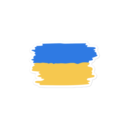 Ukraine Flag Sticker