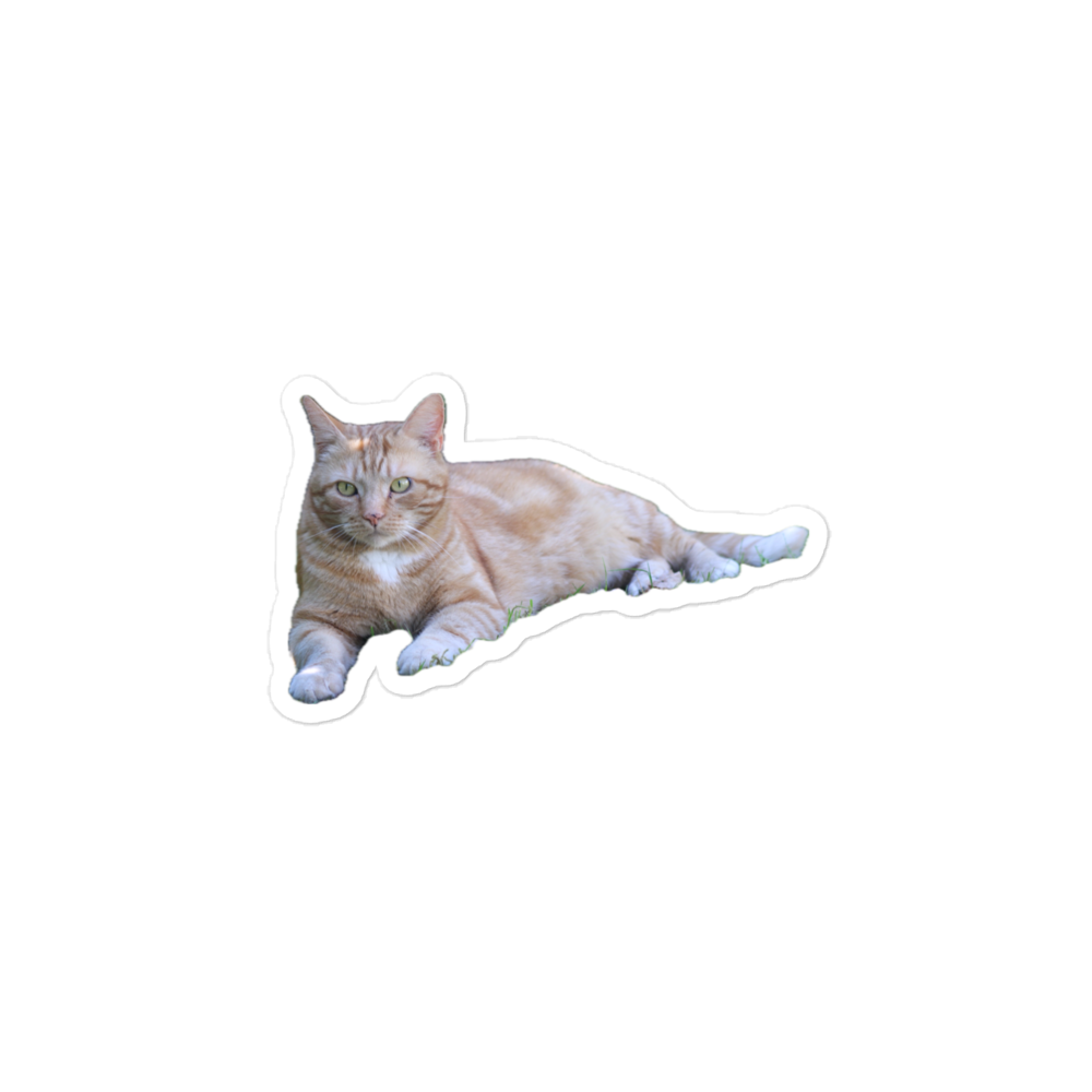 George Relaxing Sticker